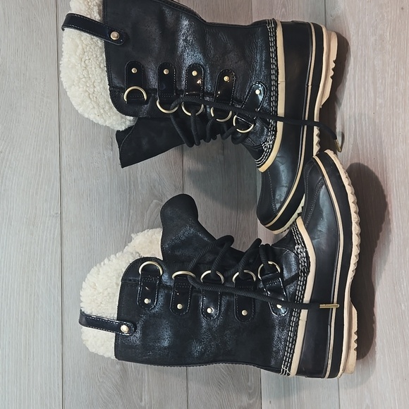 Sorel Women Duck Boots Insulated Line Shoes Sz 7 - Picture 9 of 14